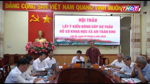 Xã Lấp Vò: Góp ý hồ sơ đề nghị công nhận 