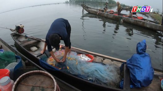 Chợ sớm Cồn Gai - nhịp sống người dân vùng đầm phá