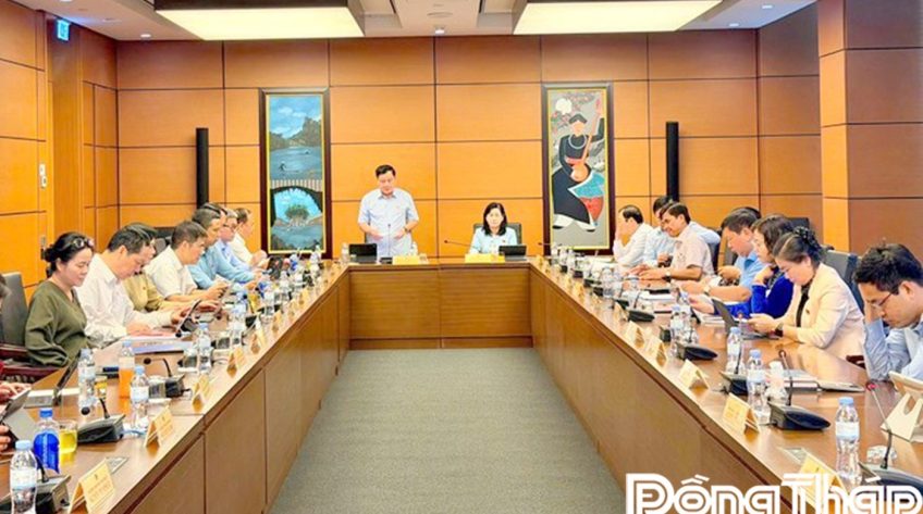 Đại biểu Quốc hội tỉnh Đồng Tháp đóng góp ý kiến hoàn thiện nhiều dự án luật quan trọng
