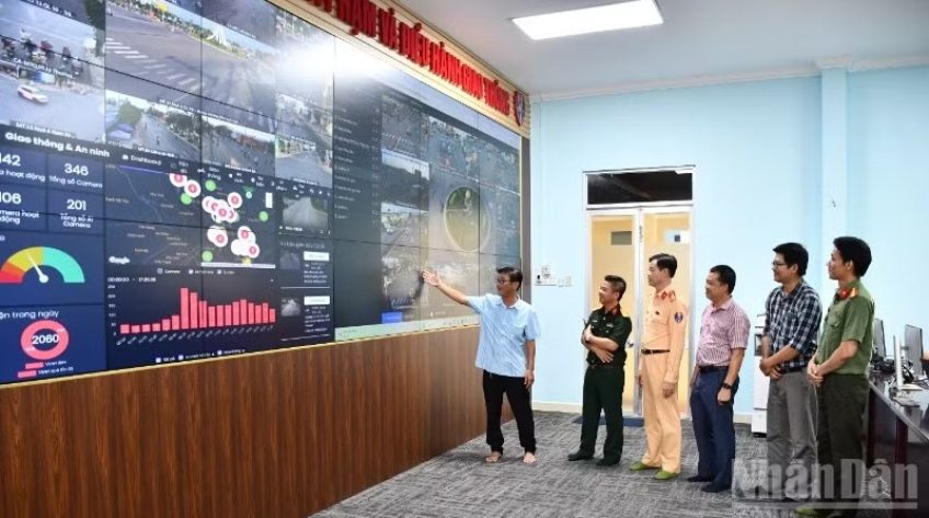 Đồng Tháp tiếp tục đưa 74 camera giám sát giao thông vào hoạt động