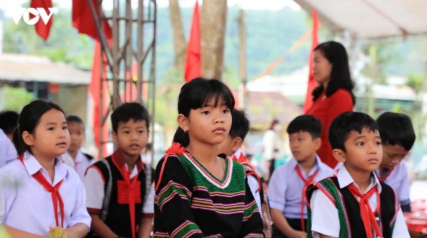 Học sinh nội trú, bán trú vùng biên được hỗ trợ 1,17 triệu đồng tiền ăn mỗi tháng