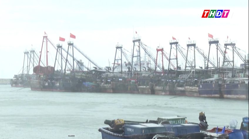 Bão TAPAH đổ bộ Trung Quốc gây gián đoạn nhiều hoạt động