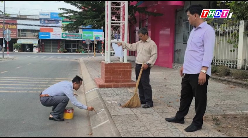 Phường Mỹ Ngãi hoàn tất phân lô chợ hoa Tết Bính Ngọ năm 2026