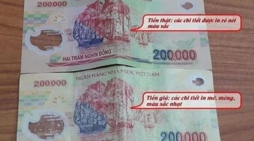 Cảnh giác với thủ đoạn lưu hành tiền giả mệnh giá 200.000 đồng