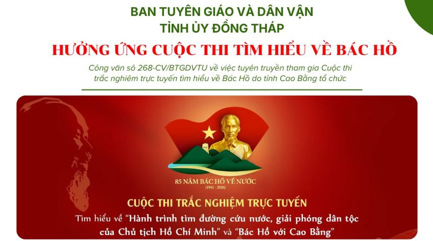[Infographic] Hưởng ứng cuộc thi tìm hiểu về Bác Hồ