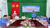 Bí thư Tỉnh ủy Ngô Chí Cường dự Lễ khai giảng năm học mới tại Trường THPT Nguyễn Đình Chiểu