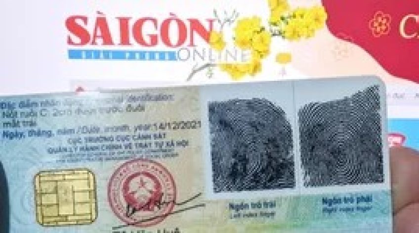 Từ 1-4, tên tài khoản ngân hàng phải đồng nhất với tên trên căn cước