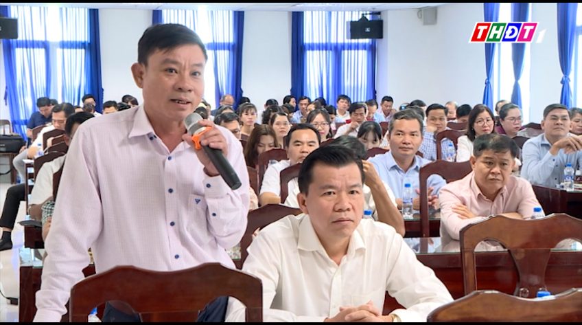 Lấy ý kiến giới thiệu người ứng cử đại biểu HĐND tỉnh Đồng Tháp