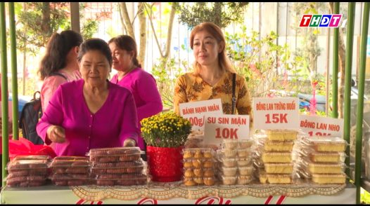 Phiên chợ quê xã Phú Hựu mở cửa trở lại