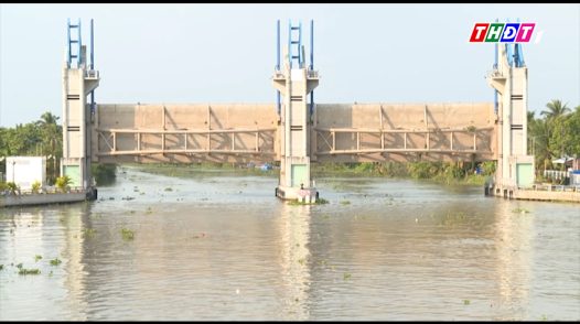 Đồng Tháp chủ động vận hành công trình thủy lợi phòng, chống xâm nhập mặn