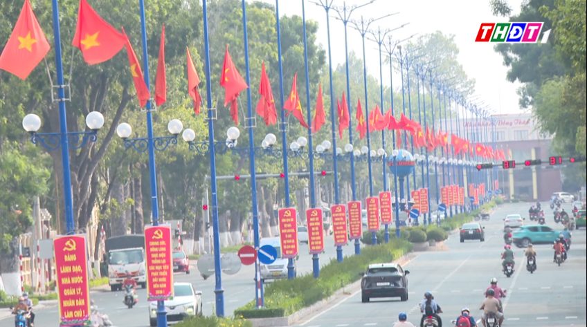 Đồng Tháp khí thế chào mừng Đại hội XIV của Đảng