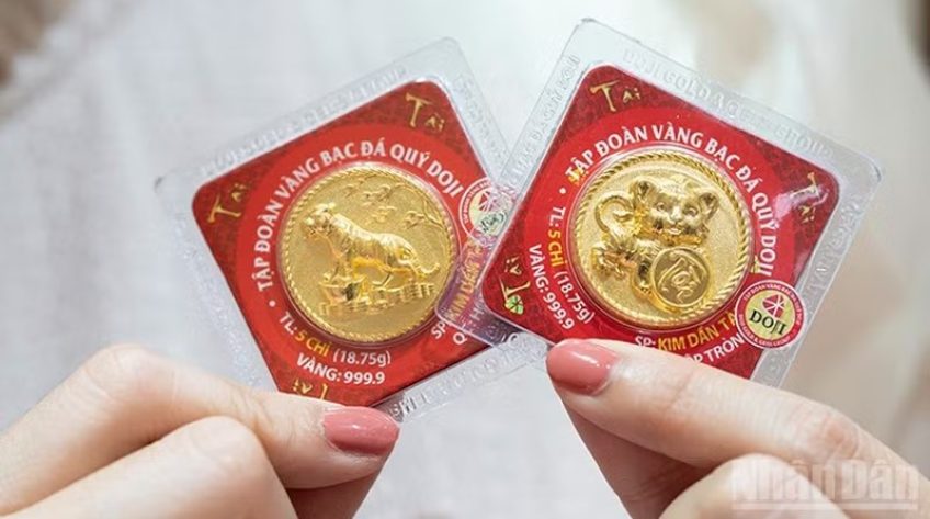 Giá vàng ngày 7/10: Vàng miếng SJC đi ngang phiên thứ 4 liên tiếp