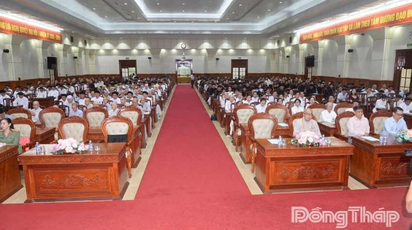 Đồng Tháp: Tuyên truyền, phổ biến chính sách, pháp luật về tín ngưỡng, tôn giáo năm 2026