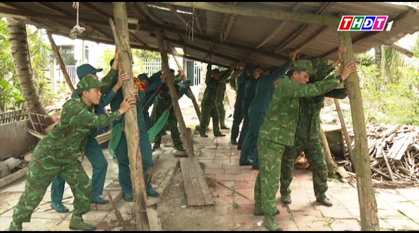 Biên phòng Đồng Tháp chủ động phòng chống khắc phục thiên tai