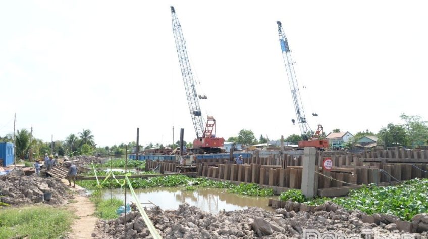 Bảo đảm an toàn công trường trong mùa mưa, bão