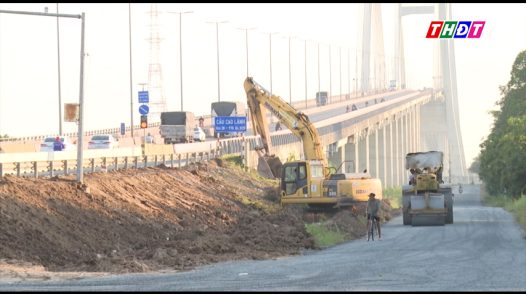 Từ 19/12, xe máy sẽ đi đường gom dọc tuyến Cao Lãnh - Lộ Tẻ