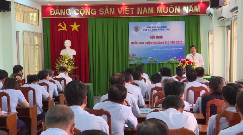 Hải quan Đồng Tháp phấn đấu hoàn thành thu thuế 70 tỷ đồng trong năm 2020