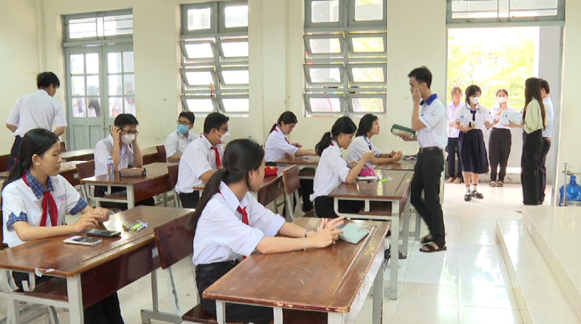 Hơn 1 ngàn học sinh THCS thi học sinh giỏi lớp 9 năm học 2023 - 2024