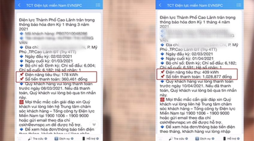 Mùa nắng - Nóng hóa đơn tiền điện