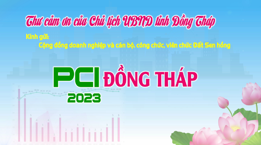 Thư cảm ơn của Chủ tịch UBND tỉnh Đồng Tháp