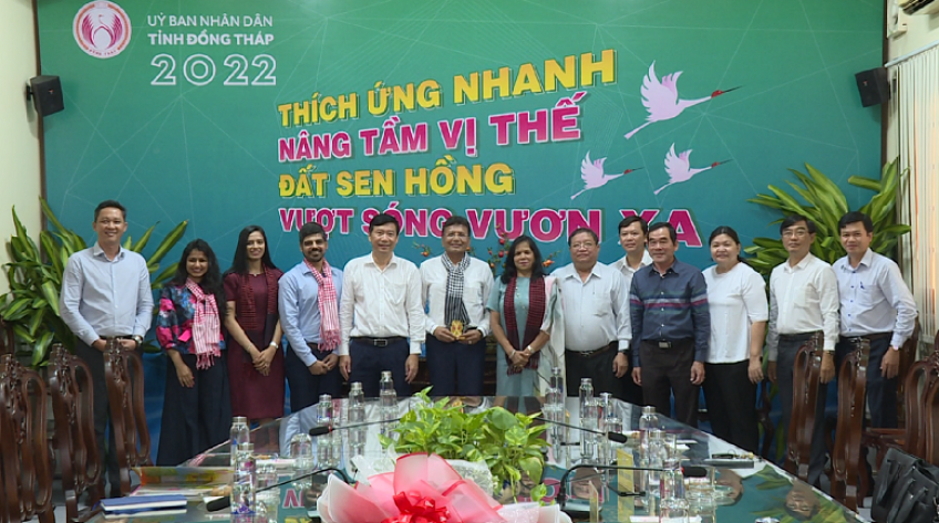 Lãnh đạo tỉnh tiếp gia đình doanh nhân Ấn Độ