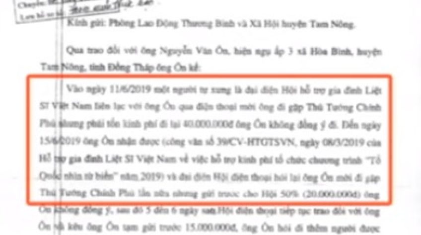 Cảnh báo lừa gạt hộ chính sách