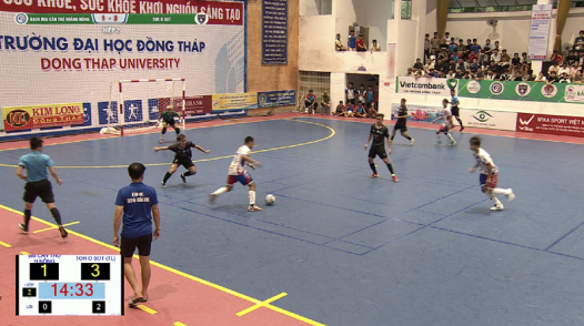 Giải Futsal Truyền hình Đồng Tháp đã trở lại