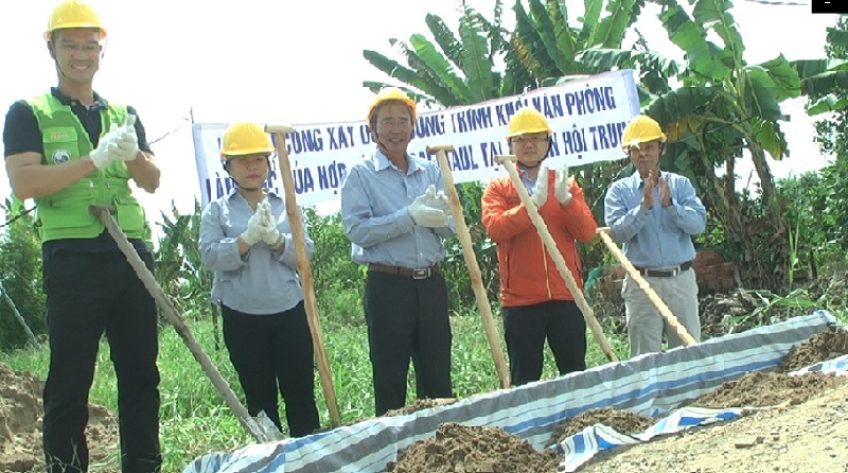 Khởi công khối văn phòng Hợp tác xã Saemaul.