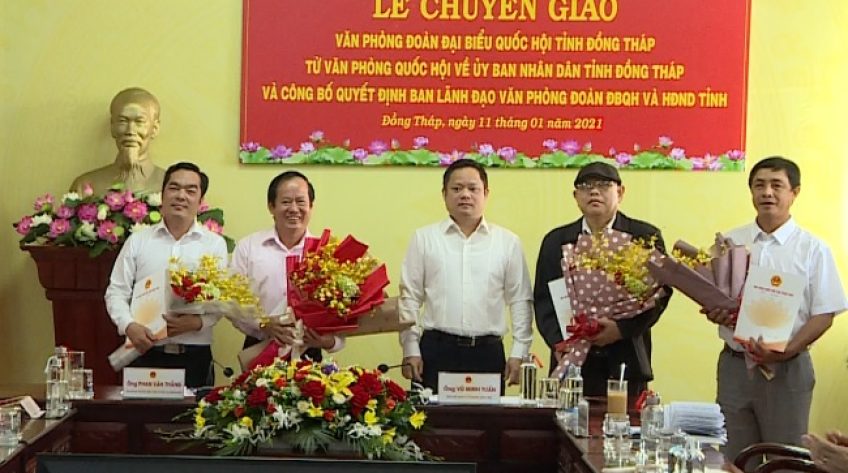 Chuyển giao Văn phòng Đoàn ĐBQH về UBND tỉnh