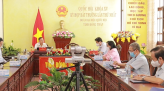 Làm việc với nhà đầu tư xử lý rác thải Đập Đá, huyện Cao Lãnh