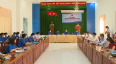 Làm việc với nhà đầu tư xử lý rác thải Đập Đá, huyện Cao Lãnh