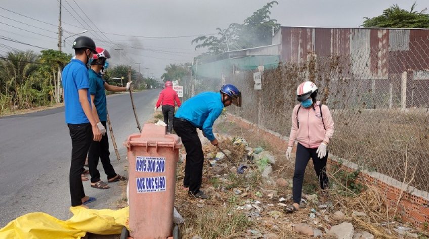 Tháp Mười: Tổng vệ sinh môi trường vào thứ Sáu hàng tuần