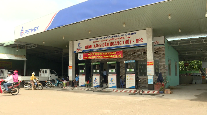 Đồng Tháp: Câu xăng đóng cửa ở nhiều nơi