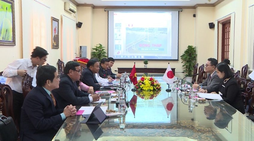 Chủ tịch tiếp đoàn công tác Tổng Lãnh sự quán Nhật Bản