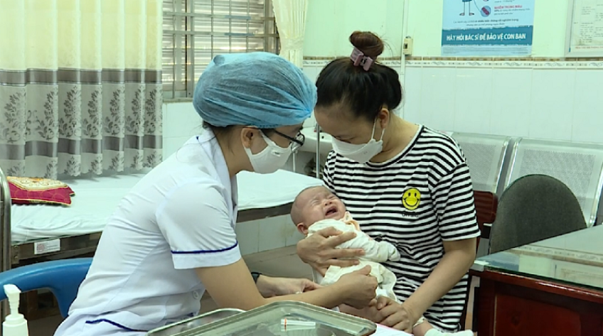 Đồng Tháp bắt đầu trở lại chương trình tiêm chủng vắc xin mở rộng