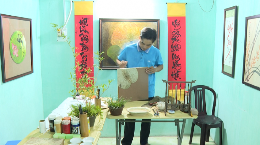 Nghệ nhân Huỳnh Chí Hải - Người thổi hồn vào lá sen