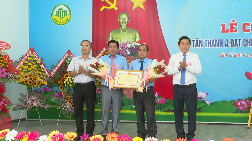 Tân Thành A, xã thứ 7 của huyện Tân Hồng đạt chuẩn nông thôn mới
