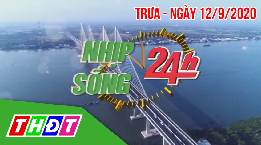 Nhịp sống 24h - Trưa, thứ Bảy, 12/9/2020