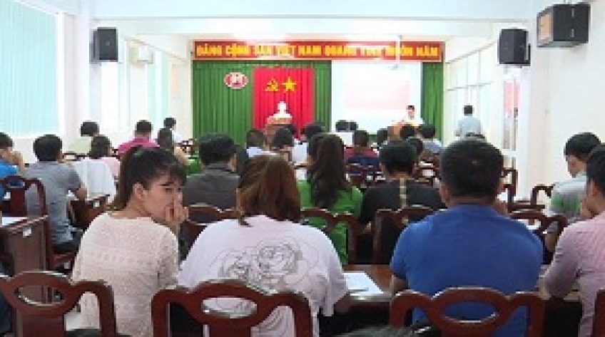 Khai giảng lớp bồi dưỡng nghiệp vụ báo chí tại Đài PTTH Đồng Tháp