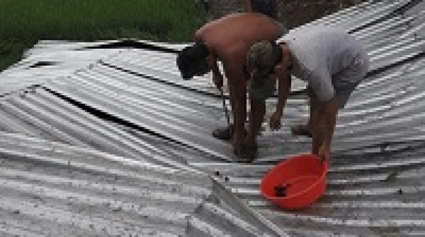 Lấp Vò: Lốc xoáy gây thiệt hại nhà dân