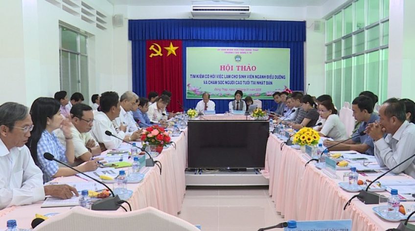 Đồng Tháp: Sẽ thành lập trung tâm đào tạo Kaigo trong quý I