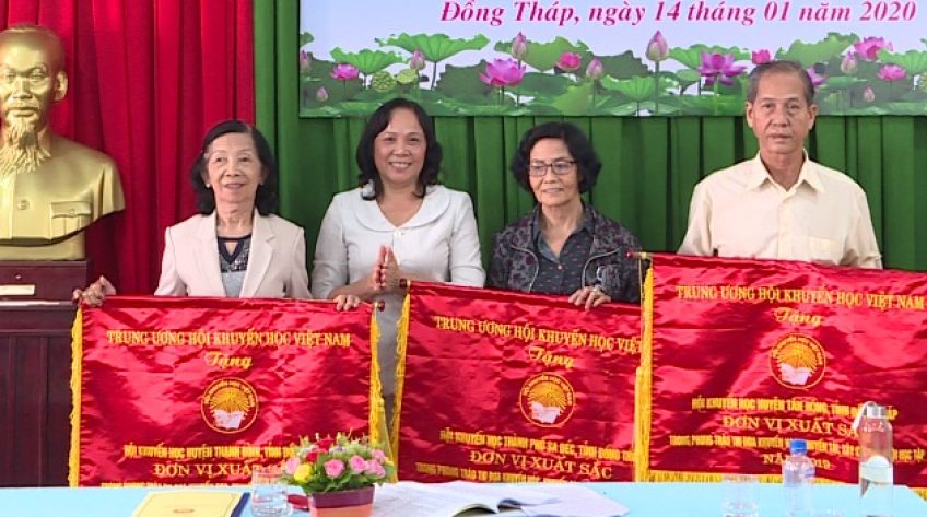 Đồng Tháp: 23% dân số là hội viên hội khuyến học