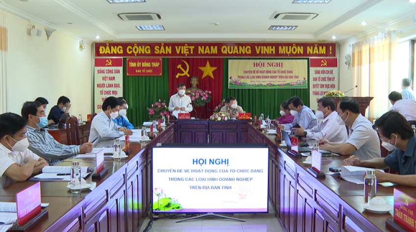 Hoạt động của tổ chức Đảng trong các loại hình doanh nghiệp