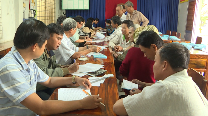 Niềm vui cuối năm của thành viên hợp tác xã