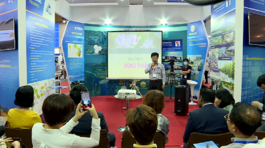 Giới thiệu môi trường đầu tư Đồng Tháp tại Việt Nam Expo 2021