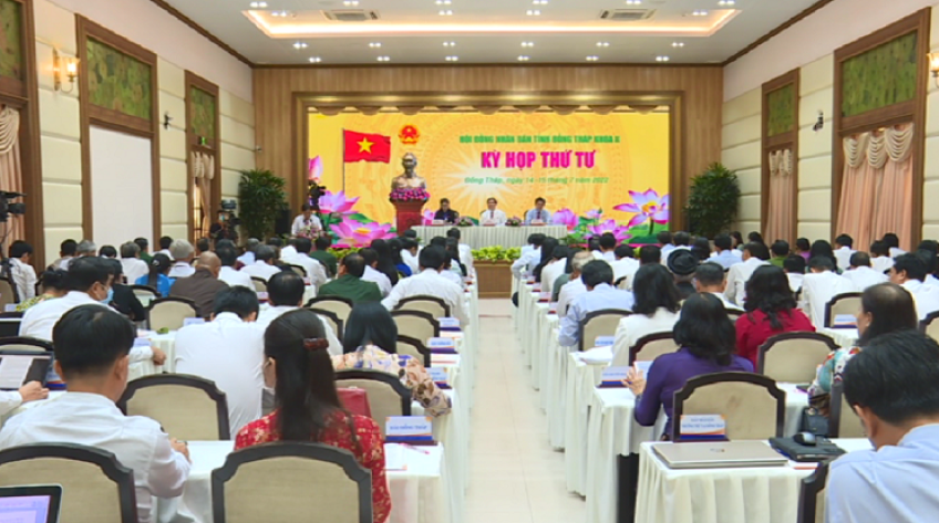 Khai mạc Kỳ họp thứ 4, HĐND tỉnh Đồng Tháp