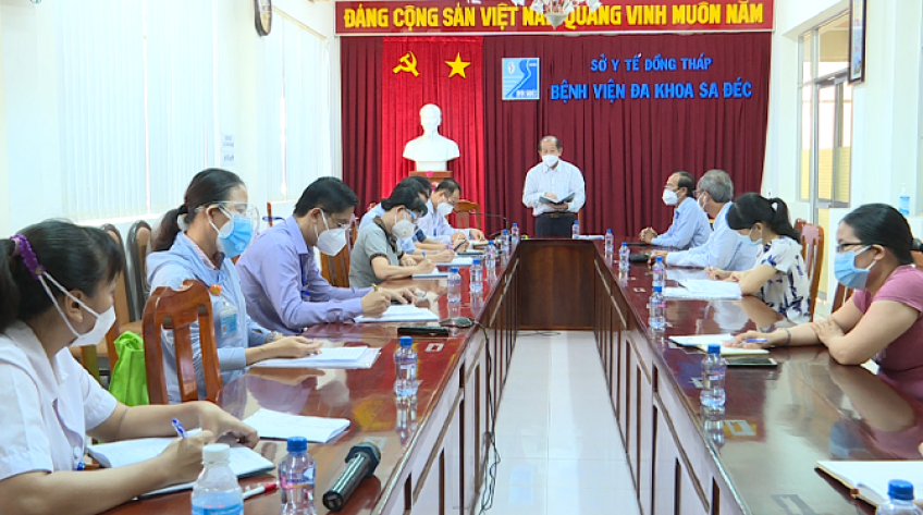 Tổ chức bếp ăn bên trong BVĐK Sa Đéc để cải thiện dinh dưỡng