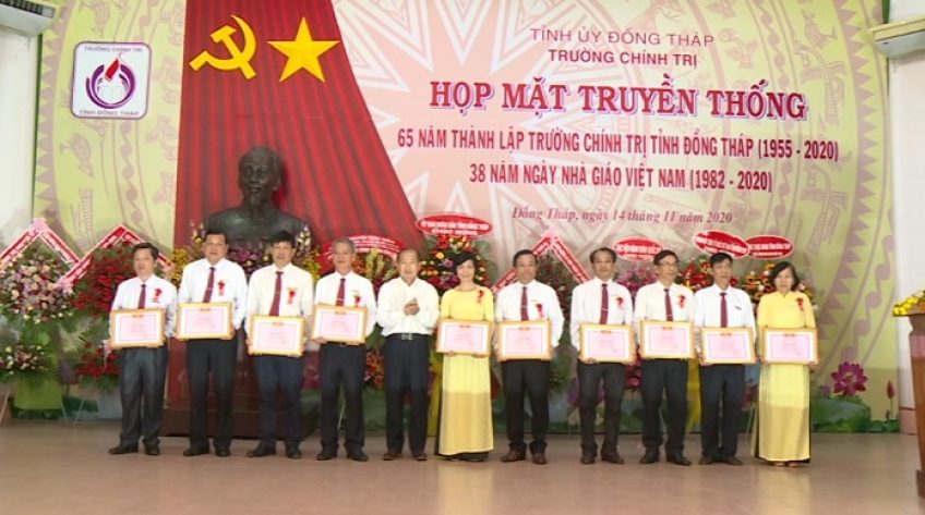 Trường Chính trị Đồng Tháp kỷ niệm 65 năm thành lập