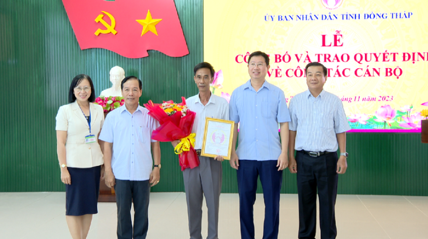 Bổ nhiệm Phó Giám đốc Đài PTTH Đồng Tháp