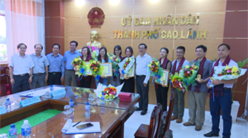 Dự án Nâng cấp đô thị TP.Cao Lãnh cơ bản hoàn thành, đạt 90% tiến độ